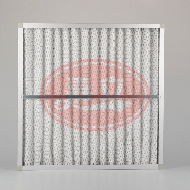 黑龙江折叠网覆网棉初效板式过滤器